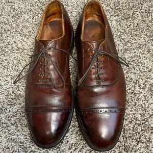 Allen Edmonds Byron Oxblood Burgundy Oxford 8